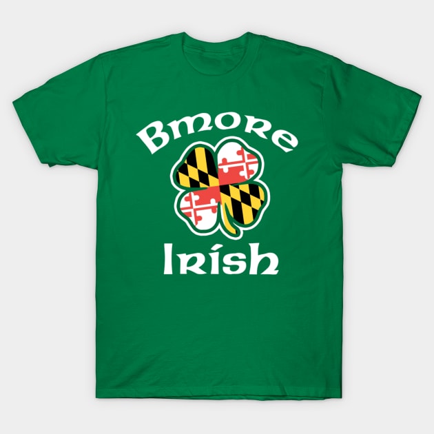 Baltimore Bmore Irish. T-Shirt by sudiptochy29